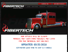 Tablet Screenshot of fibertech1.com